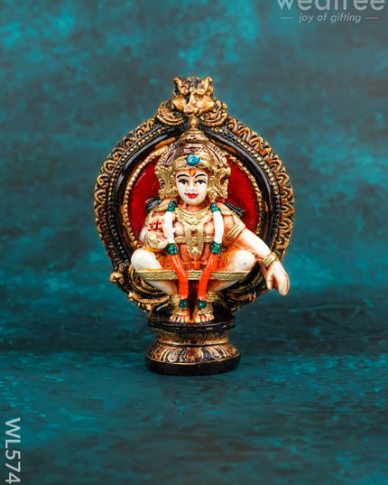 Polyresin Iyyapan Idol - 3 inch - WL5745 - Showpieces