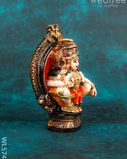 Polyresin Iyyapan Idol - 3 inch - WL5745 - Showpieces