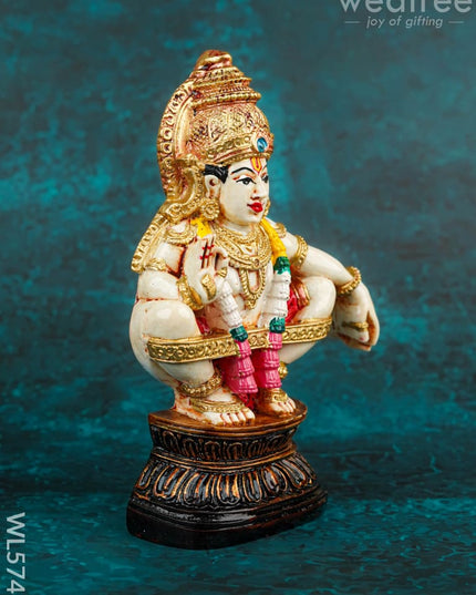 Polyresin Iyyapan Idol - 6 inch - WL5746 - Showpieces