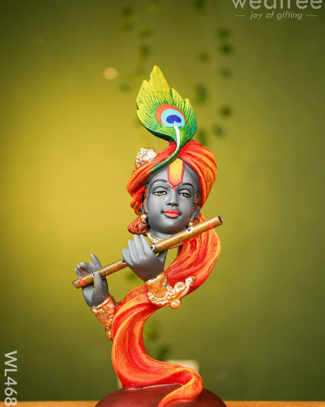 Polyresin Krishna Idol - Wl4686 Showpieces