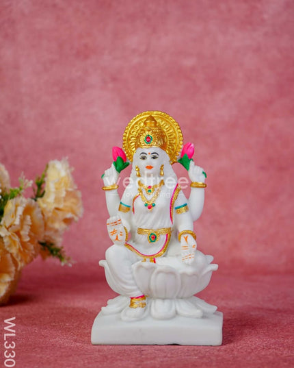 Polyresin Lakshmi Ganesha Saraswathi - Set Of 2 Wl3301 Showpieces