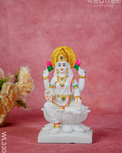 Polyresin Lakshmi Ganesha Saraswathi - Set Of 2 Wl3301 Showpieces