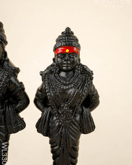 Polyresin Panduranga Rukmini Idol - 5 inch - WL3309 - Showpieces