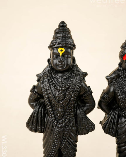 Polyresin Panduranga Rukmini Idol - 5 inch - WL3309 - Showpieces