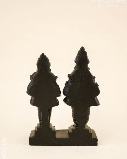 Polyresin Panduranga Rukmini Idol - 5 inch - WL3309 - Showpieces