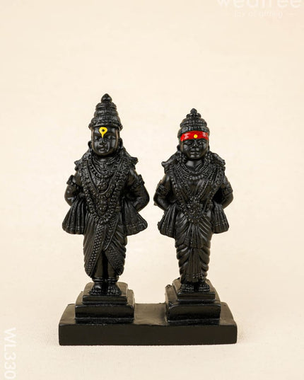 Polyresin Panduranga Rukmini Idol - 5 inch - WL3309 - Showpieces