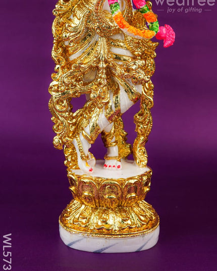 Polyresin Radha Krishna Idol - 14 inch - WL5732 - Showpieces