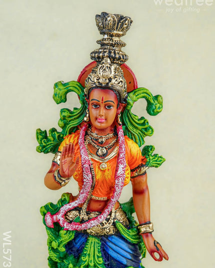 Polyresin Radha Krishna Idol - 14 inch - WL5739 - Showpieces