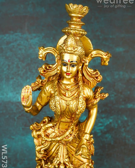 Polyresin Radha Krishna Idol - Set of 2 - 14 inch - WL5737 - Showpieces