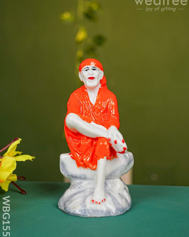 Polyresin Sai Baba Idol - Wbg1558 Figurine Rg