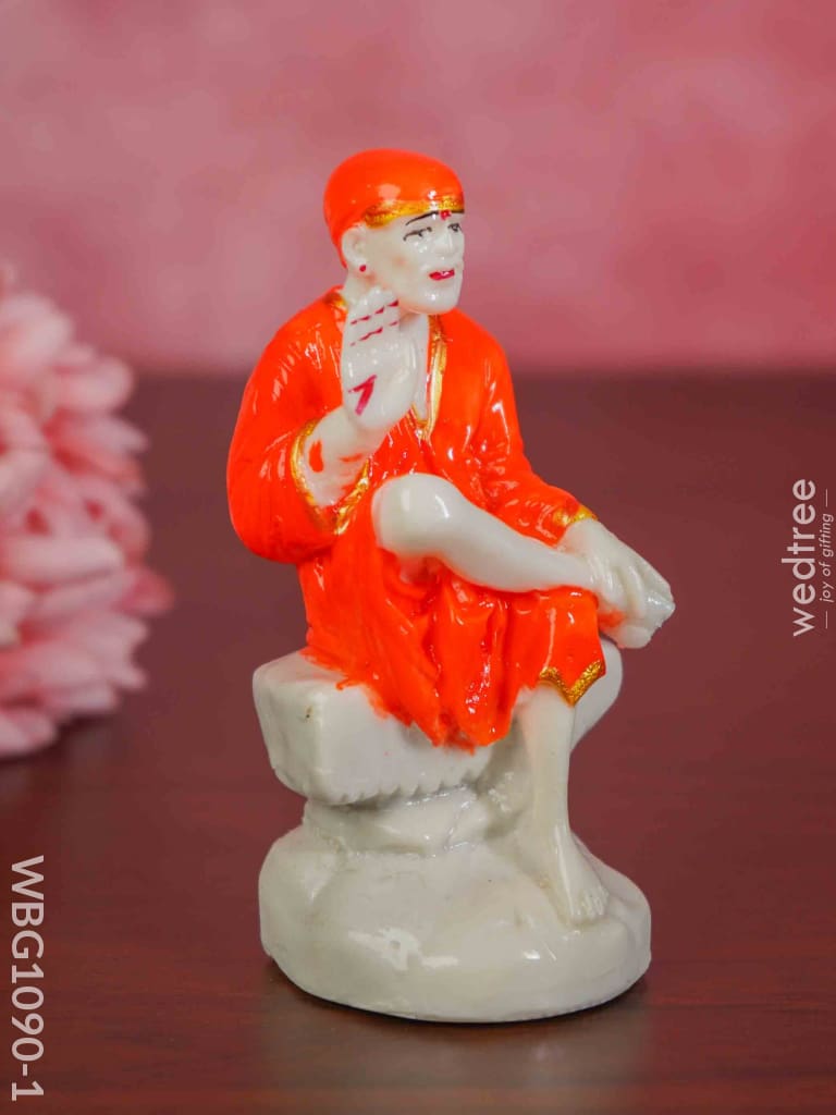 Polyresin Sai Baba Idol - Wbg1090-1 Divine Figurines