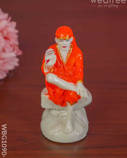Polyresin Sai Baba Idol - Wbg1090-1 Divine Figurines