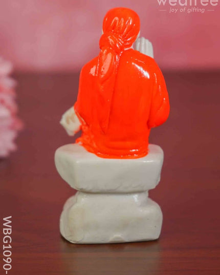 Polyresin Sai Baba Idol - Wbg1090-1 Divine Figurines