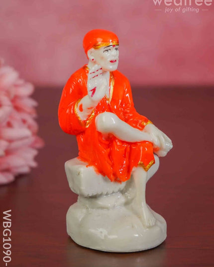 Polyresin Sai Baba Idol - Wbg1090-1 Divine Figurines
