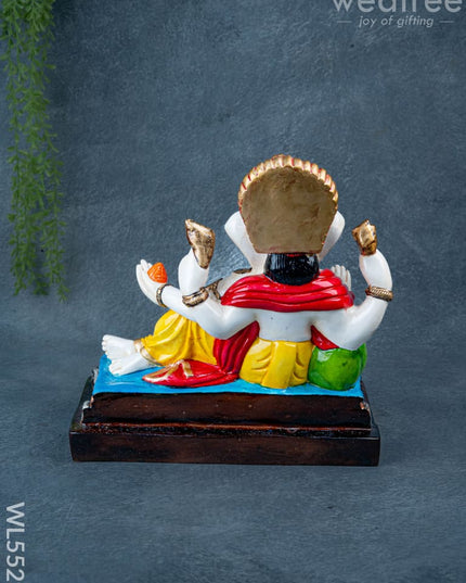 Polystone Ganesha Idol - 11 inch - WL5529 - Showpieces