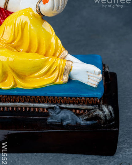 Polystone Ganesha Idol - 11 inch - WL5529 - Showpieces