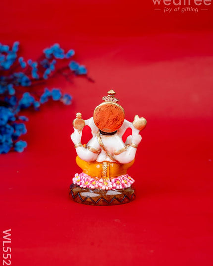 Polystone Ganesha Idol - 4 inch - WL5523 - Showpieces