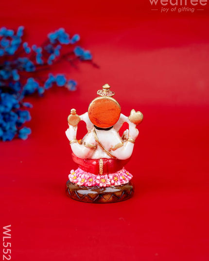 Polystone Ganesha Idol - 4 inch - WL5523 - Showpieces