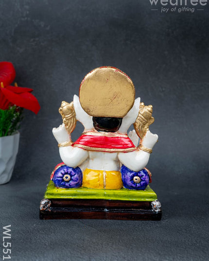 Polystone Ganesha Idol - 7 inch - WL5515 - Showpieces
