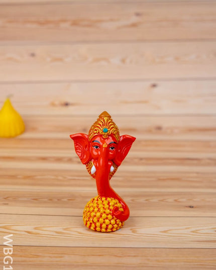 Polystone Laddu Ganesha Idol - 3 inch - WBG1929 - Divine Gifts RG