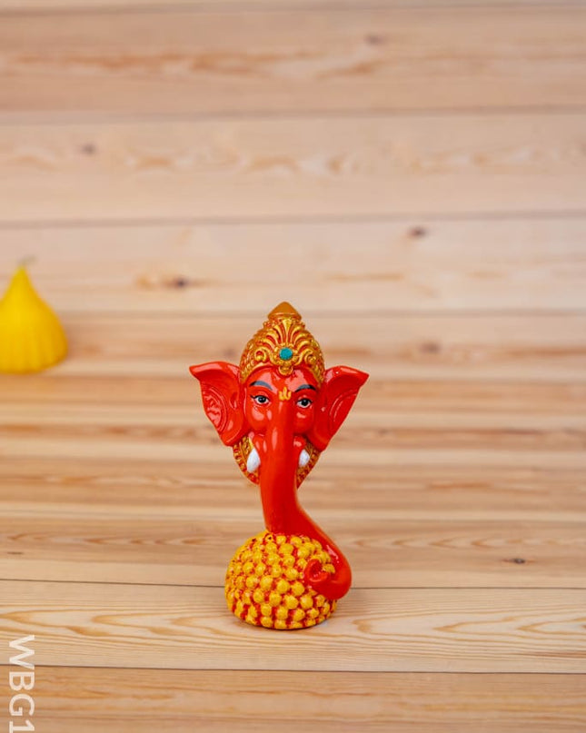 Polystone Laddu Ganesha Idol - 3 inch - WBG1929 - Divine Gifts RG