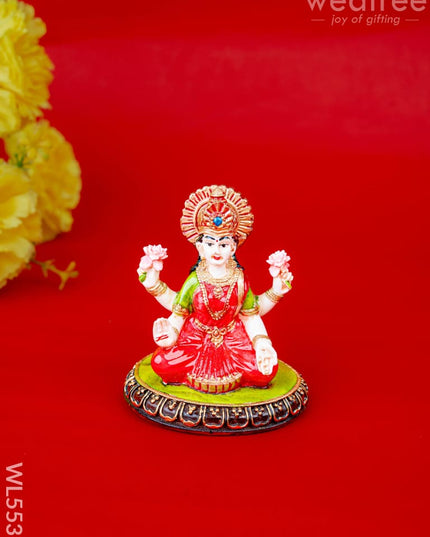 Polystone Lakshmi Idol - 3 inch - WL5531 - Showpieces