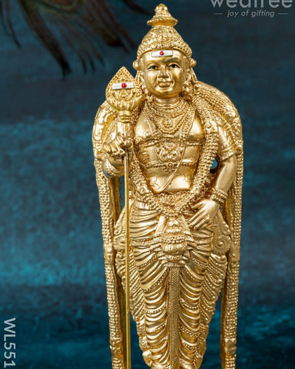 Polystone Murugan Idol - 9 inch - WL5513 - Showpieces
