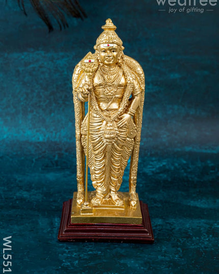 Polystone Murugan Idol - 9 inch - WL5513 - Showpieces