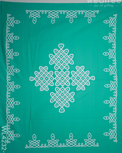 Pooja Back Drops - Assorted Designs Wl4232 Utilities