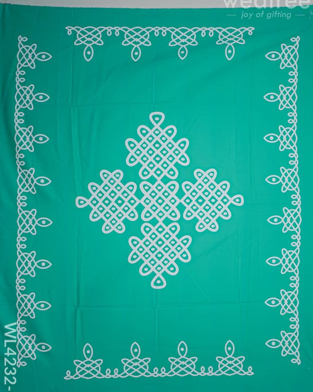 Pooja Back Drops - Assorted Designs Wl4232 Utilities