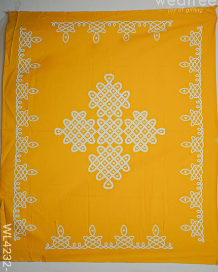 Pooja Back Drops - Assorted Designs Wl4232 Utilities