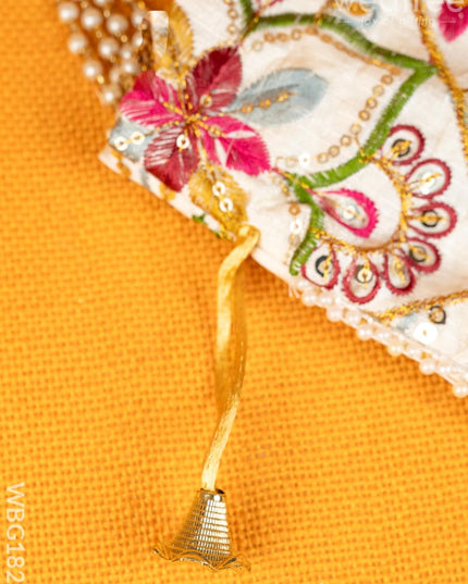 Potli Bag with Embroidery Deisgn - WBG1822 - Potli Bags