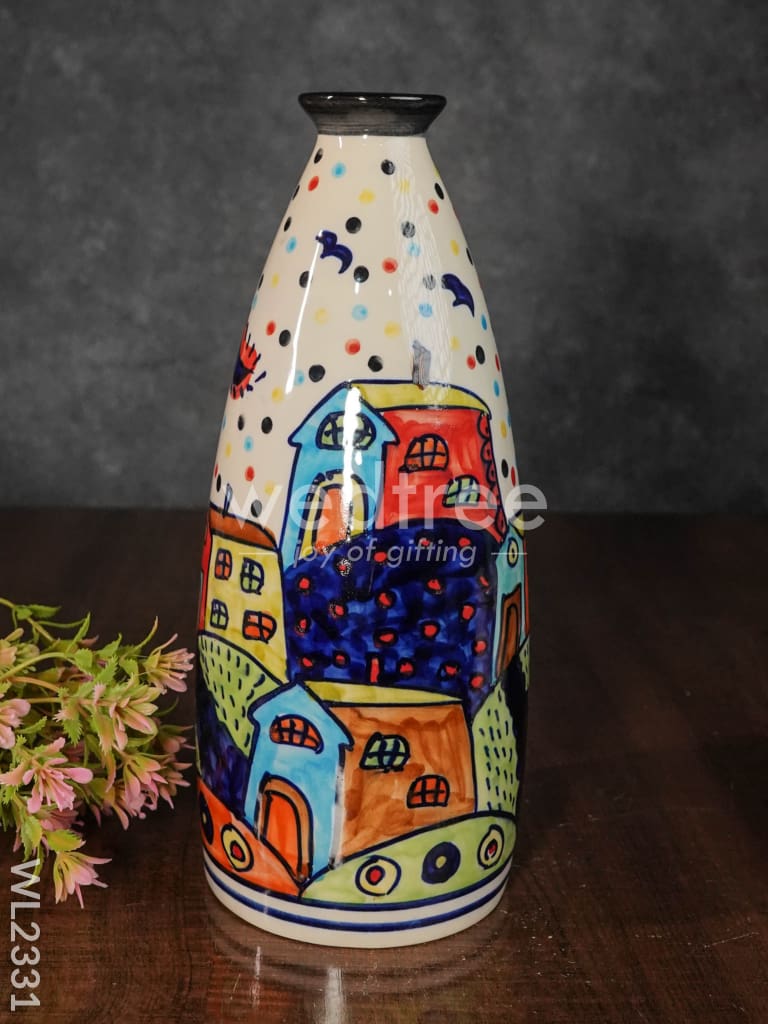 Printed Art Vases - Big Wl2331 Ceramics