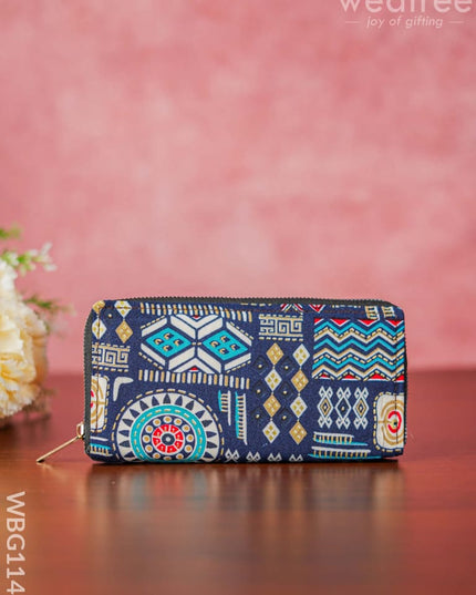 Printed Fabric Clutch - Wbg1144 Clutches & Purses