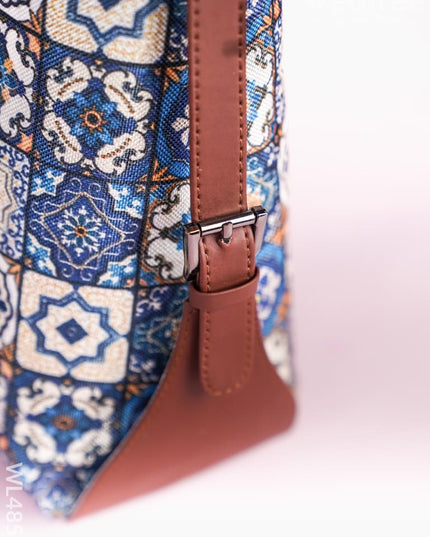 Printed Fabric Handbags - WL4853 Hand Bags