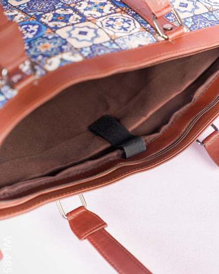 Printed Fabric Handbags - WL4853 Hand Bags