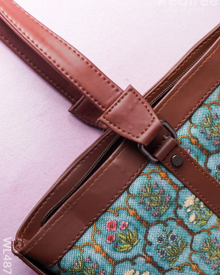 Printed Fabric Handbags - WL4877 Hand Bags