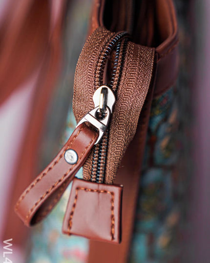 Printed Fabric Handbags - WL4877 Hand Bags