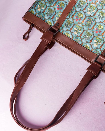 Printed Fabric Handbags - WL4877 Hand Bags