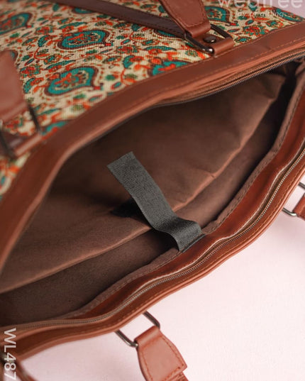 Printed Fabric Handbags - WL4878 Hand Bags