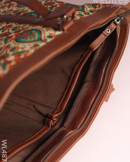 Printed Fabric Handbags - WL4878 Hand Bags