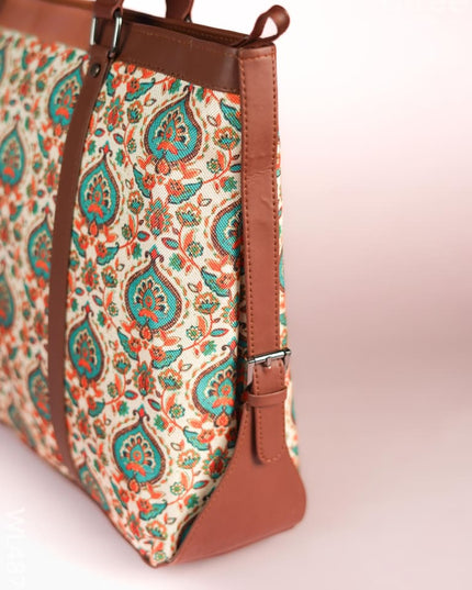 Printed Fabric Handbags - WL4878 Hand Bags
