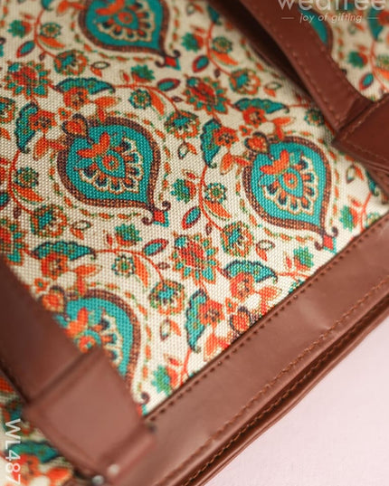Printed Fabric Handbags - WL4878 Hand Bags