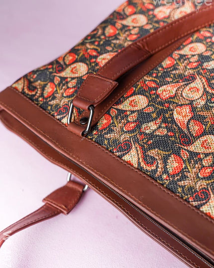 Printed Fabric Handbags - WL4879 Hand Bags