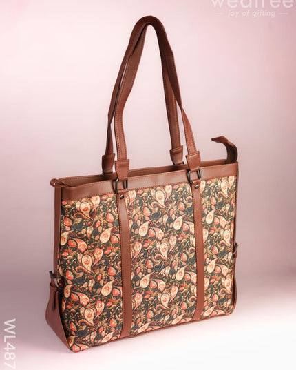 Printed Fabric Handbags - WL4879 Hand Bags