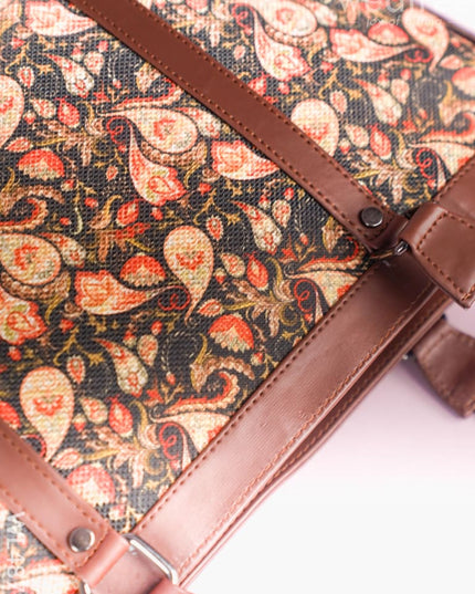 Printed Fabric Handbags - WL4879 Hand Bags