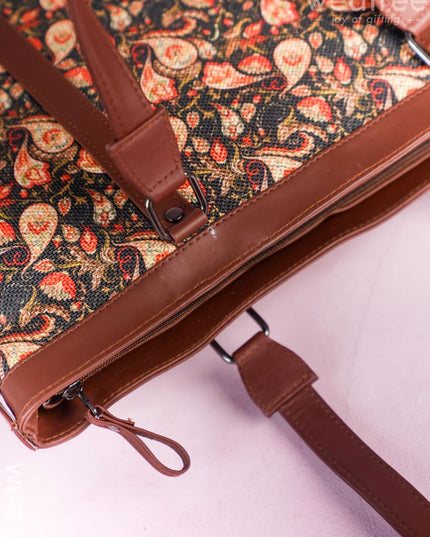 Printed Fabric Handbags - WL4879 Hand Bags