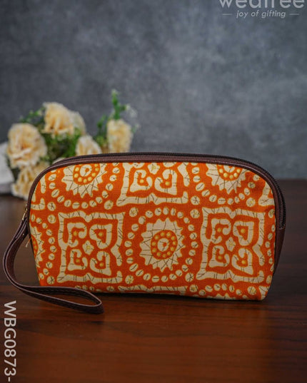 Printed Fabric Purse - Wbg0873 Clutches & Purses