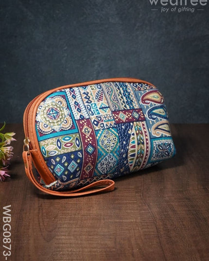 Printed Fabric Purse - Wbg0873 Clutches & Purses