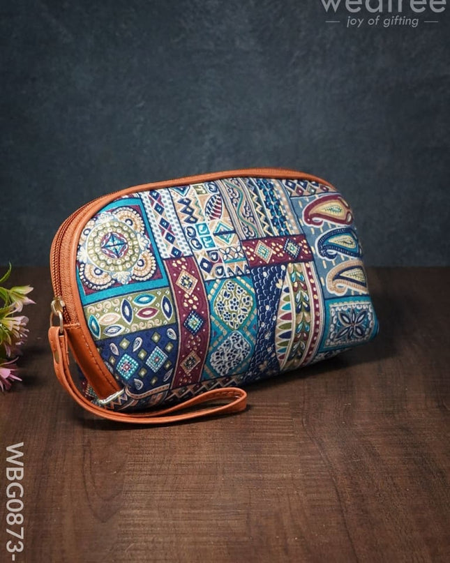 Printed Fabric Purse - Wbg0873 Clutches & Purses
